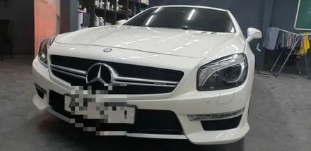 SL63AMG 무광랩핑으로 포인트를 줘봤어요~ 부산플라스티딥 / 부산 사하구 하단동