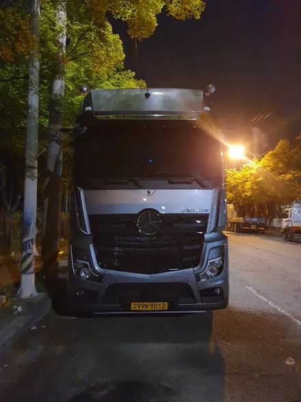 장거리 추레라PPF작업. 벤츠ACTROS / 부산 사하구 하단동