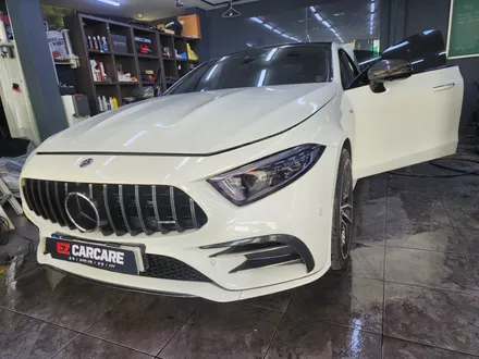 벤츠CLS C257글라스틴트 로데로 썬팅재시공 했어요. 부산썬팅도 이지카케어^^ / 부산 사하구 하단동