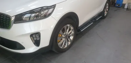 쏘렌토r 사이드스텝 교체 작업 / 부산 사하구 하단동