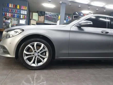 W205 C클래스 랩핑재시공작업. 플라스티딥 랩핑. / 부산 사하구 하단동