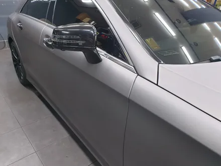 CLS400 무광랩핑 재시공 작업^^. 부산플라스티딥 랩핑 / 부산 사하구 하단동