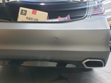 그랜져HG 뒷범퍼 파손으로 무광랩핑 재시공했어요. 부산플딥시공점 이지카케어 / 부산 사하구 하단동