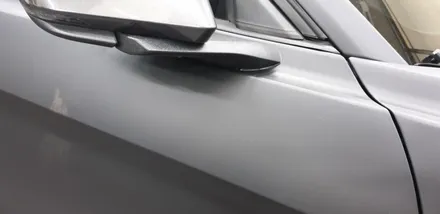 머스탱 전체 무광검정랩핑 했어요.  부산 플라스티딥 무광랩핑 / 부산 사하구 하단동