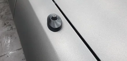 머스탱 컨버터블 사틴그레이 전체랩핑 했어요~ 부산플라스티딥 무광랩핑 시공점. / 부산 사하구 하단동
