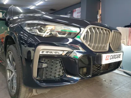 BMW X6 앞범퍼PPF재시공. 사하구 범퍼PPF작업 / 부산 사하구 하단동