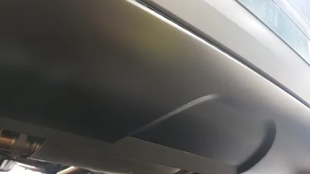 팰리세이드 그릴랩핑과 엠블럼 랩핑.  부산 부분 무광랩핑 / 부산 사하구 하단동