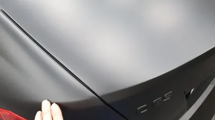 C63AMG 블랙시리즈 스타일.  플라스티딥으로 전체 무광랩핑 했어요~  부산무광랩핑 이지카케어 / 부산 사하구 하단동