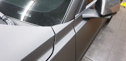 머스탱 전체 무광검정랩핑 했어요.  부산 플라스티딥 무광랩핑 / 부산 사하구 하단동