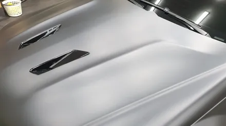 C63AMG 블랙시리즈 스타일.  플라스티딥으로 전체 무광랩핑 했어요~  부산무광랩핑 이지카케어 / 부산 사하구 하단동