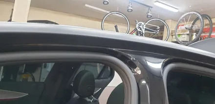 w213 E클래스 사틴블랙으로 전체랩핑했어요. 플라스티딥 무광랩핑으로 스크레치 방지하세요 / 부산 사하구 하단동