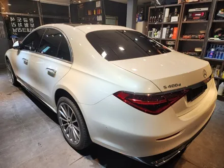 W223 S클래스 신차패키지작업. 썬팅,코팅,PPF프론트패키지 / 부산 사하구 하단동