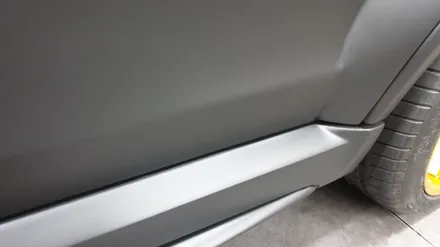 C63AMG 블랙시리즈 스타일.  플라스티딥으로 전체 무광랩핑 했어요~  부산무광랩핑 이지카케어 / 부산 사하구 하단동