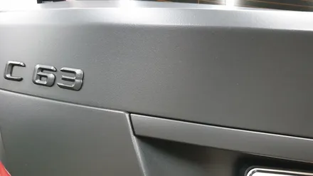 C63AMG 블랙시리즈 스타일.  플라스티딥으로 전체 무광랩핑 했어요~  부산무광랩핑 이지카케어 / 부산 사하구 하단동