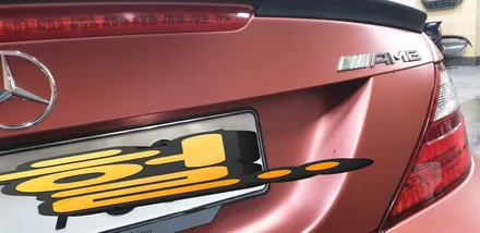 SLK172 55AMG 전체 무광랩핑했어요~  부산플라스티딥 무광랩핑 / 부산 사하구 하단동