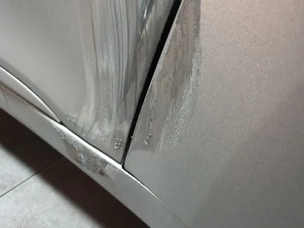 접촉사고로 찢어진 랩핑 보수하기. 부산플라스티딥 시공점 이지카케어 / 부산 사하구 하단동
