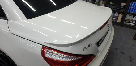 SL63AMG 무광랩핑으로 포인트를 줘봤어요~ 부산플라스티딥 / 부산 사하구 하단동
