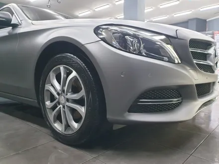 W205 C클래스 랩핑재시공작업. 플라스티딥 랩핑. / 부산 사하구 하단동