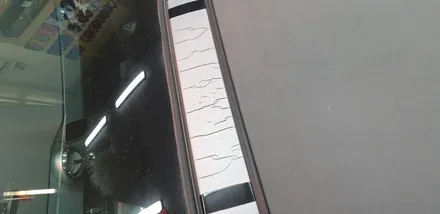 머스탱 컨버터블 사틴그레이 전체랩핑 했어요~ 부산플라스티딥 무광랩핑 시공점. / 부산 사하구 하단동