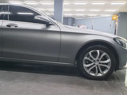 W205 C클래스 랩핑재시공작업. 플라스티딥 랩핑. / 부산 사하구 하단동