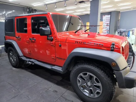 JEEP 랭글러 썬팅 재시공하기.  사하구 글라스틴트 썬팅 / 부산 사하구 하단동