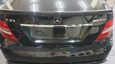 C63AMG 블랙시리즈 스타일.  플라스티딥으로 전체 무광랩핑 했어요~  부산무광랩핑 이지카케어 / 부산 사하구 하단동