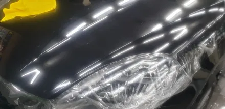 포르쉐 카이엔쿠페 본넷과. 실내버튼을 PPF로 생활기스 보호해요~ 사하구PPF / 부산 사하구 하단동