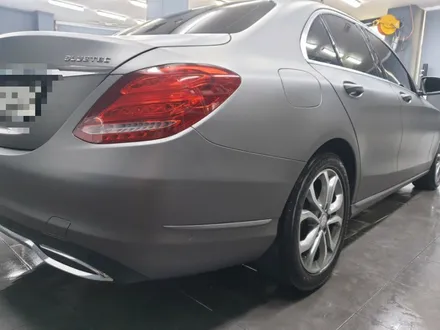 W205 C클래스 랩핑재시공작업. 플라스티딥 랩핑. / 부산 사하구 하단동
