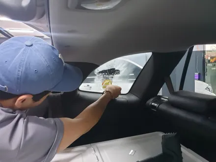 싼타페CM 부산썬팅 재시공. 글라스틴트하단동 / 부산 사하구 하단동
