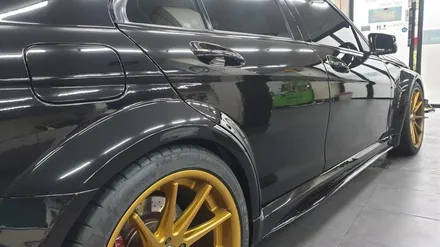 C63AMG 블랙시리즈 스타일.  플라스티딥으로 전체 무광랩핑 했어요~  부산무광랩핑 이지카케어 / 부산 사하구 하단동