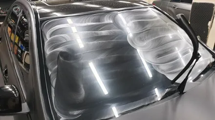 C63AMG 블랙시리즈 스타일.  플라스티딥으로 전체 무광랩핑 했어요~  부산무광랩핑 이지카케어 / 부산 사하구 하단동
