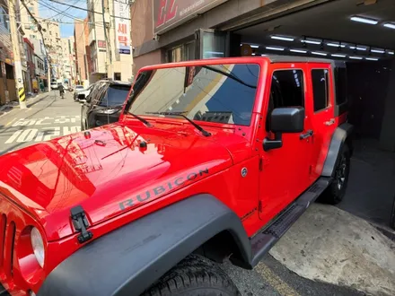 JEEP 랭글러 썬팅 재시공하기.  사하구 글라스틴트 썬팅 / 부산 사하구 하단동