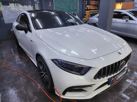 벤츠CLS C257글라스틴트 로데로 썬팅재시공 했어요. 부산썬팅도 이지카케어^^ / 부산 사하구 하단동