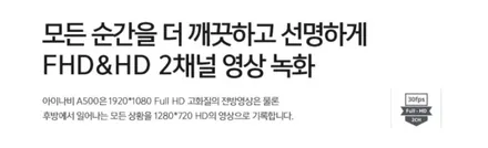 역시 아이나비블랙박스(대쉬캠) A500 선택한 SM6 / 서울 서대문구 연희동