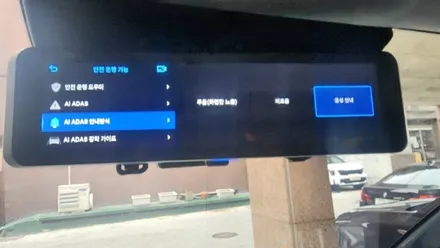 룸미러블랙박스와 룸미러후방카메라일체형 넥시안블랙박스 / 서울 서대문구 연희동