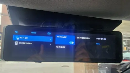 룸미러블랙박스와 룸미러후방카메라일체형 넥시안블랙박스 / 서울 서대문구 연희동