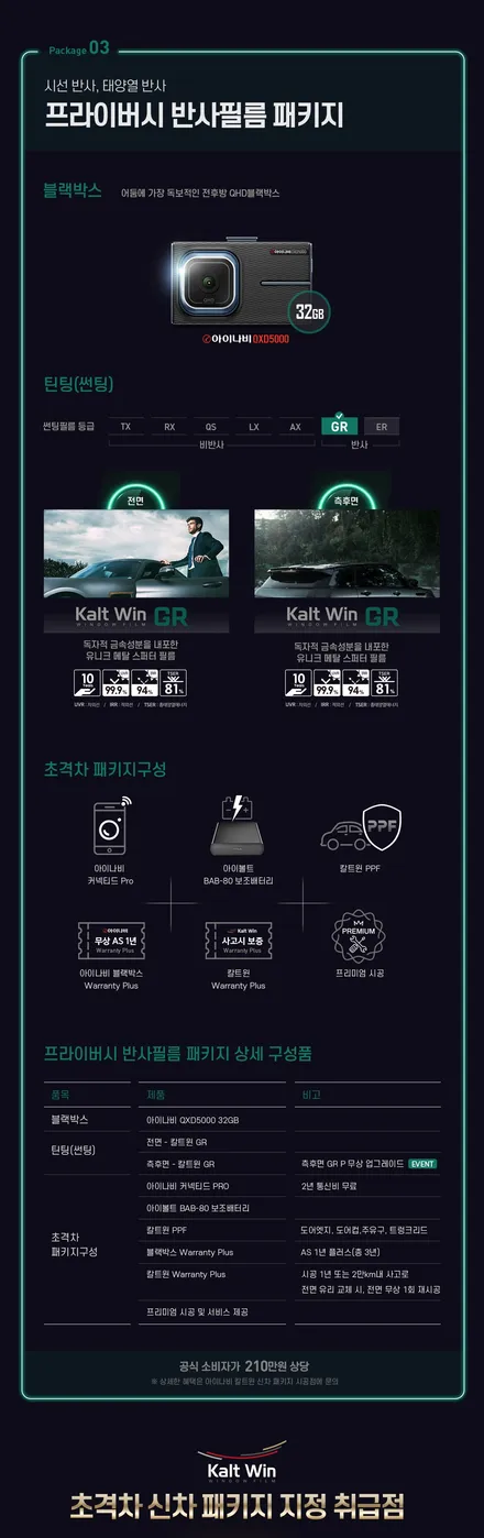 칼트윈(KaltWin) 초격차 신차 패키지 / 서울 서대문구 연희동