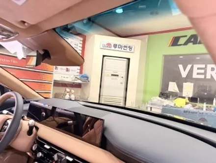 제네시스G80 버텍스900 15% 전면썬팅과 동시에 유리교환을 함께 진행 카스페이스 수원청명점 시공후기~!! / 수원 영통동