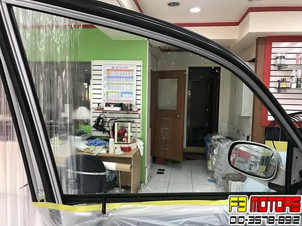 렉스턴2 수원루마썬팅으로 전체 재시공하러 수원 영통 F3모터스로~!! / 수원 영통동