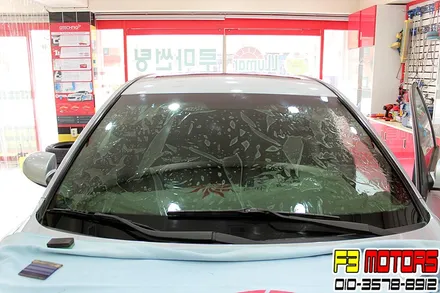 NF소나타 전파방해없는 비금속 루마썬팅으로 재시공합니다. / 수원 영통동