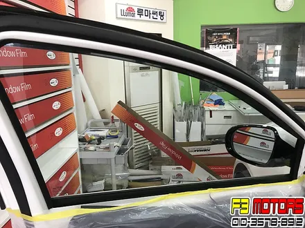 수원차유리교환 정말 잘하는 곳에서 열차단 좋은 루마썬팅까지~!! / 수원 영통동