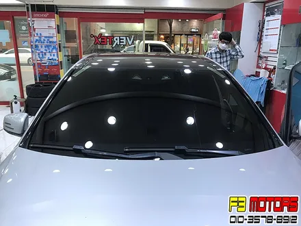 벤츠 E-Class 전면유리 교체 및 수원루마썬팅 시공후기~!! 수원자동차유리 / 수원 영통동