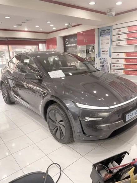 테슬라 모델Y 주니퍼 신차검수부터 카스페이스 수원청명점만의  S-Pack 레인보우VS200 신차패키지 시공 추천 가이드~!! / 수원 영통동