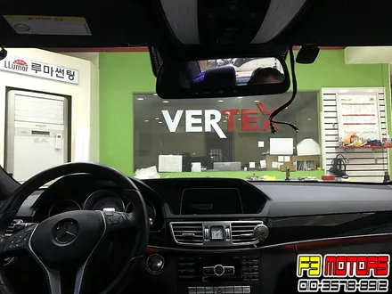 벤츠 E-Class 전면유리 교체 및 수원루마썬팅 시공후기~!! 수원자동차유리 / 수원 영통동