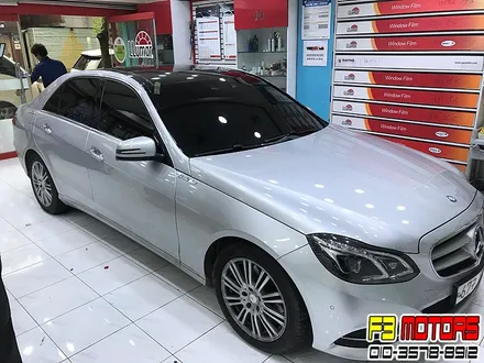 벤츠 E-Class 전면유리 교체 및 수원루마썬팅 시공후기~!! 수원자동차유리 / 수원 영통동