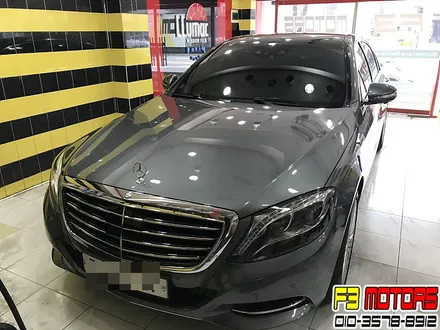 벤츠 뉴S-class 350d 전면 루마썬팅으로 재시공하러 수원청명점으로 GoGo~! 수원썬팅 / 수원 영통동