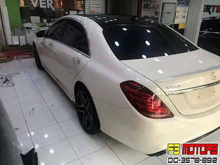 벤츠 S-Class 수원루마썬팅 버텍스1100 및 수원블랙박스 시공후기~!! / 수원 영통동
