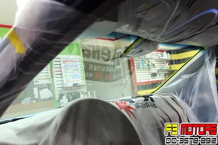 수원썬팅 제네시스 전면 루마버텍스 영통에 썬팅잘하는 곳으로~~!! / 수원 영통동