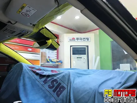 수원루마썬팅이 잘 어울리는 재규어XJ 전면썬팅 시공후기~!! / 수원 영통동