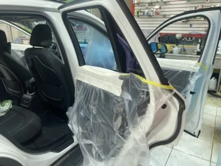BMW X1 반사썬팅으로 드레스업 재시공 후기 레인보우 VS200 수원썬팅 / 수원 영통동